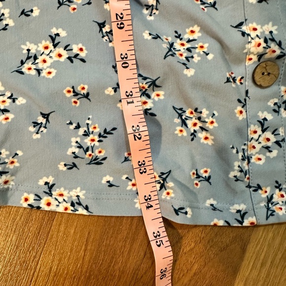 No Boundaries Blue Floral Mini Dress - Picture 9 of 14